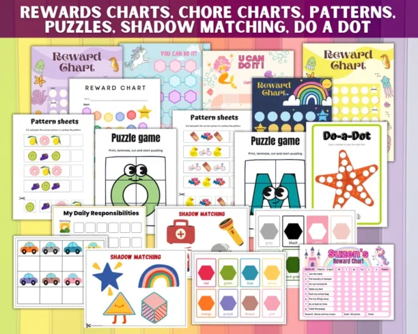 Worksheets for Nursery Kids – 6000+ Pages | Kids Activity Worksheets - Image 2